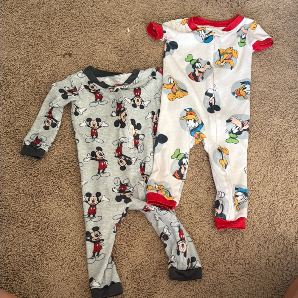 Disney 12 month pajama bundle